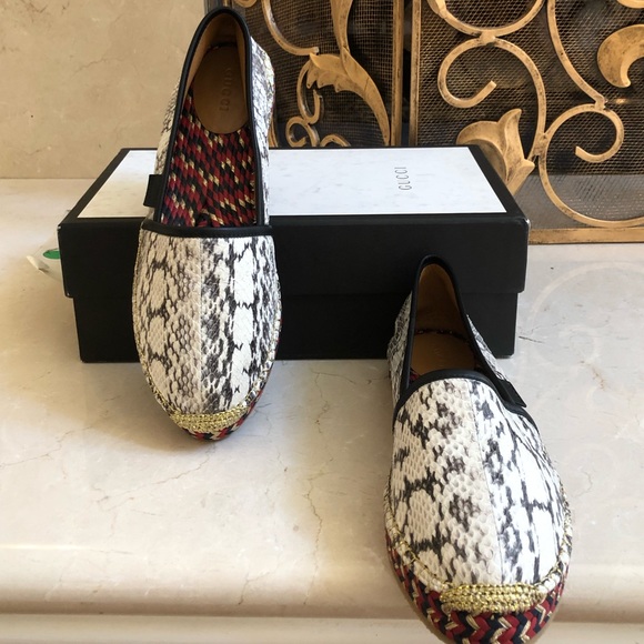 Gucci Shoes - NIB Gucci espadrille animal print size 10.5